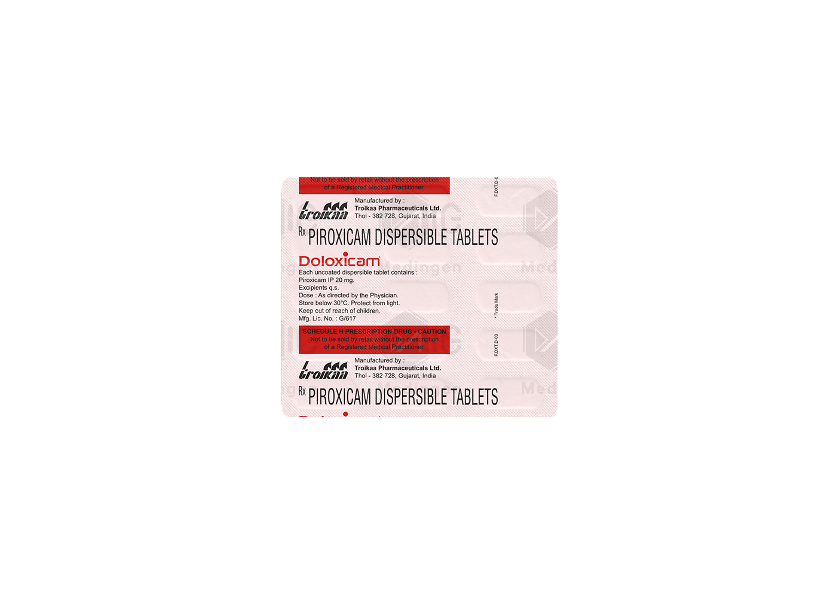 DOLOXICAM 20MG